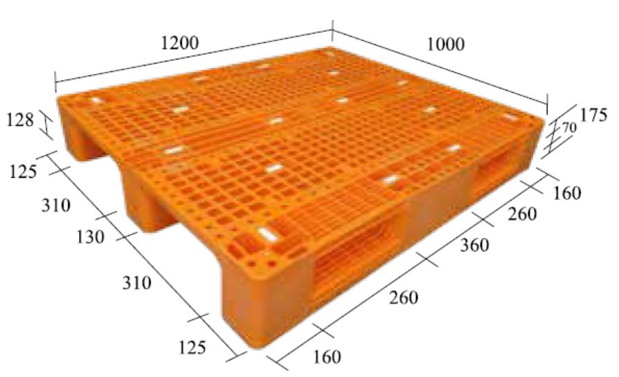 13.S-A4-1210-CX3單面型棧板