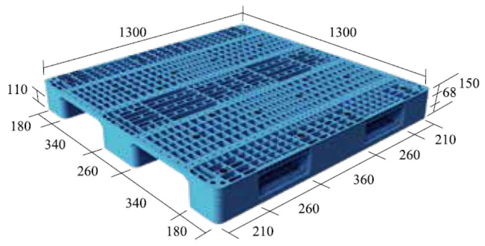 22.S-A4-1313-CX單面型棧板