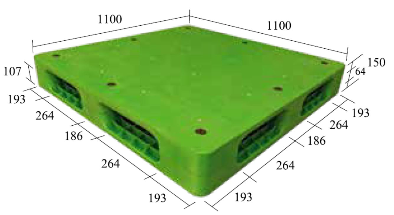 4.S-R4-1111-FX雙面型棧板