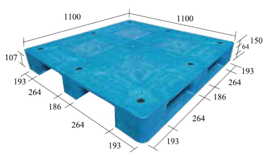 7.S-A4-1111-FX單面型棧板